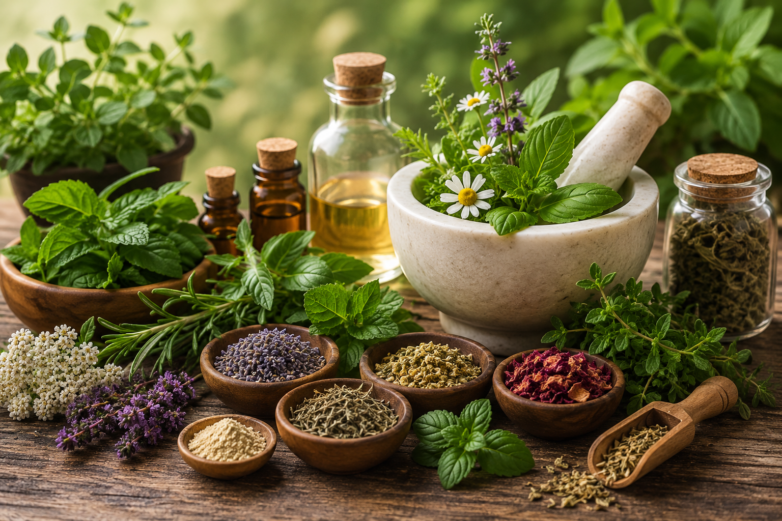 Herbs and botanical ingredients